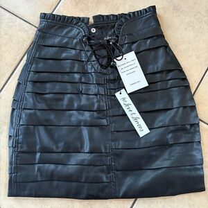 For Love and Lemons black pencil Skirt